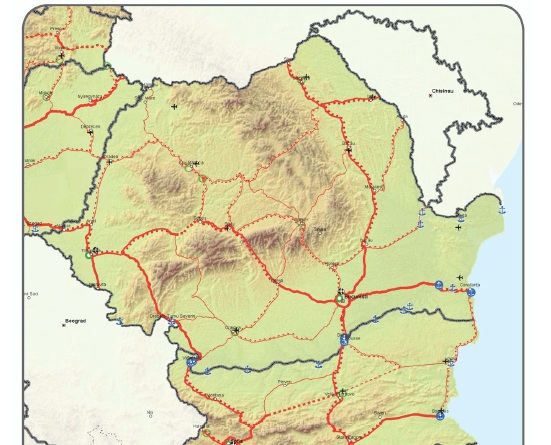 Harta autostazi noi Romania
