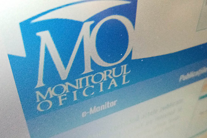 Lege promulgată Monitorul Oficial în format electronic disponibil