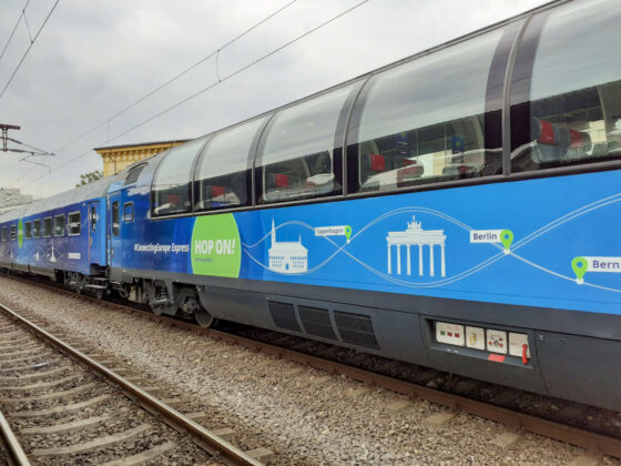 tren connecting europe express