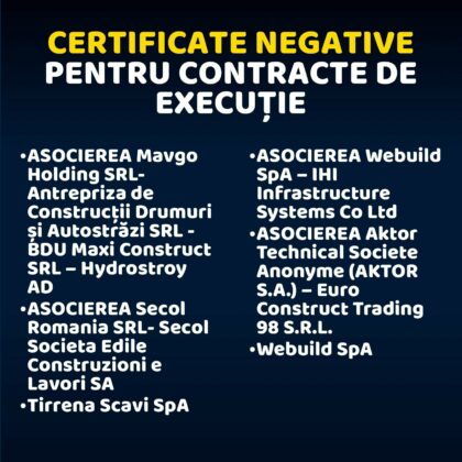 certificate negative constructori autostrazi