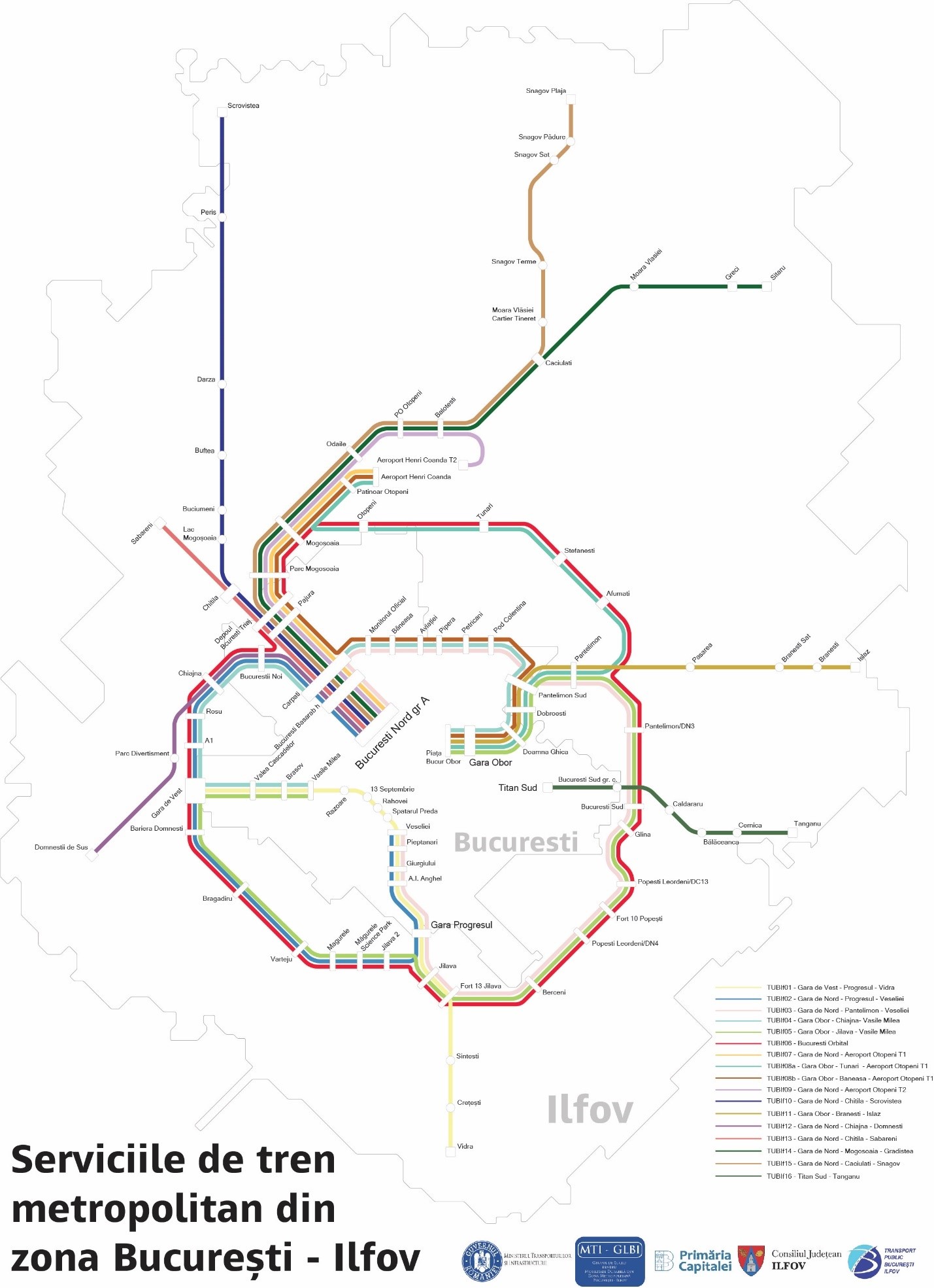 harta tren metropolitan