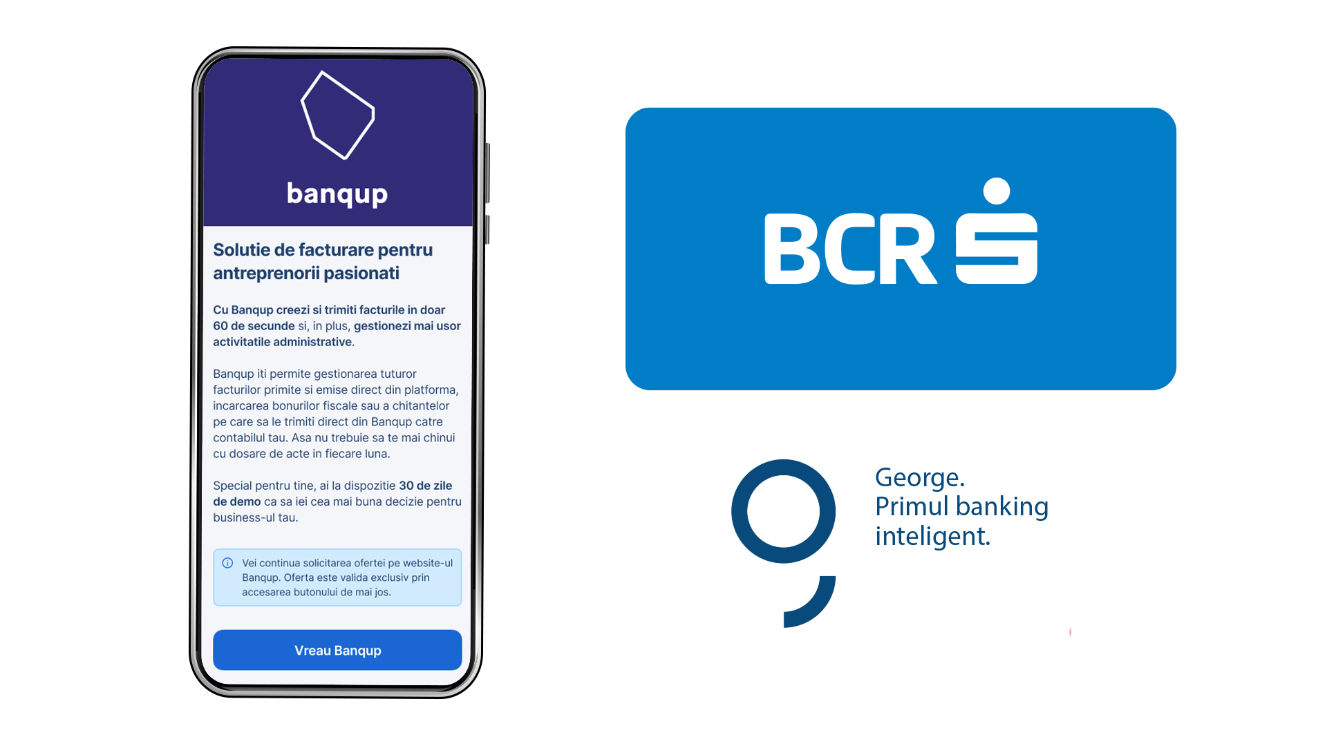 BCR încheie un parteneriat cu Banqup. Acum, antreprenorii vor putea ...