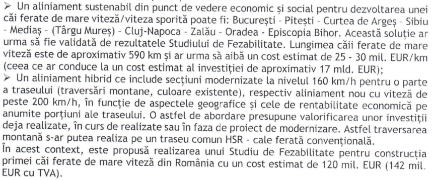 linie de mare viteza bucuresti budapesta