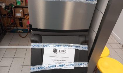 Gheata fecale Mc Donald's