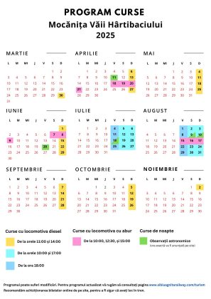 program mocanita sibiu