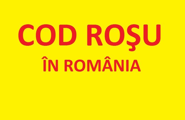 Cod roşu în România. Anunțul de ultimă oră al autorităților (vineri, 6 februarie 2026)