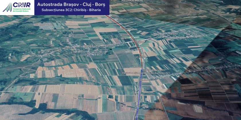 Autostrada A3 Transilvania: Azi a fost emis ordin de începere pentru lotul Chiribiș – Biharia. Când va fi gata