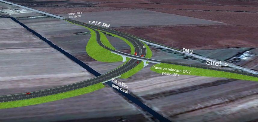 Autostrada Moldovei A7: CNAIR a avizat azi studiul de fezabilitate pentru ultimul tronson, dintre Suceava și Siret