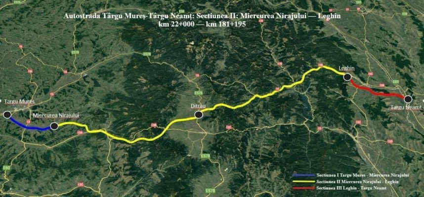 Autostrada Unirii A8: Turcii de la Ozaltin, desemnați câștigători pe lotul Miercurea Nirajului – Sărățeni