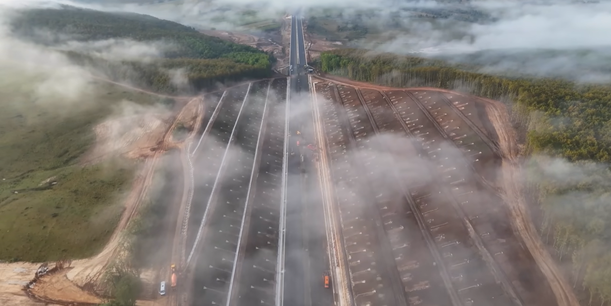 Autostrada A3 Transilvania. Un lot construit de Umbrărescu va fi dat în trafic luna viitoare - surse - Economica.net
