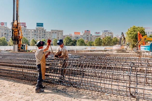 Planșeul Unirii: Stadiul celui mai mare șantier din centrul Capitalei și când vor fi terminate lucrările. Anunțul constructorului VIDEO