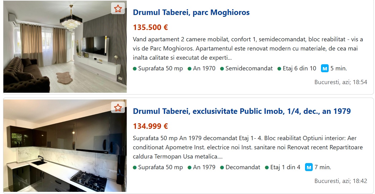 Apartamente Drumul Taberei 