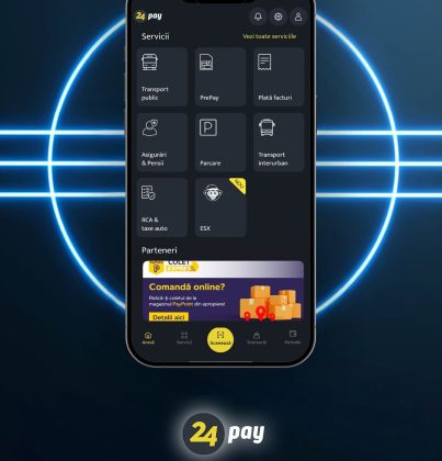 Plata biletului de autobuz cu telefonul poate fi realizată acum în 24 de orașe din România. Toate serviciile și produsele aplicației 24pay au fost reactivate