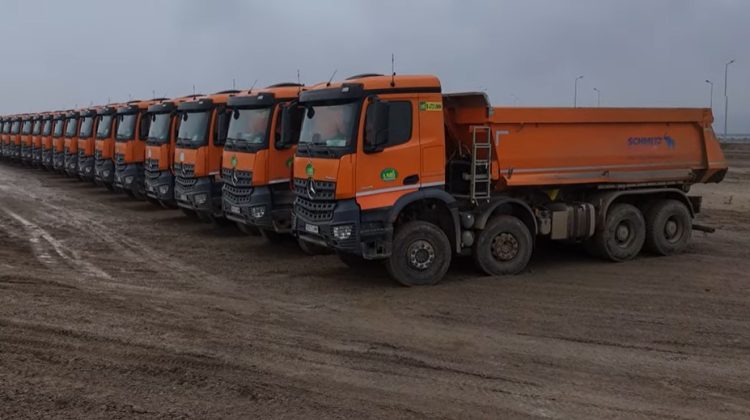 VIDEO Autostrada A7 Focșani – Bacău: Cum au evoluat în doar două luni lucrările UMB la lotul 2