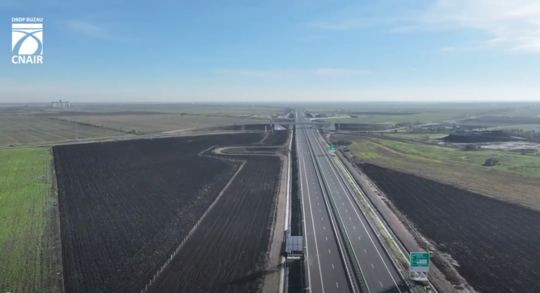 Trafic deschis pe noua autostradă – Tronsonul Pietroasele-Buzău al Autostrăzii Moldova A7 a fost inaugurat. Se va circula de la Bucureşti până la Focşani, doar pe autostradă (VIDEO)