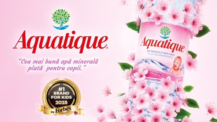 Aquatique a fost votată din nou „Cea mai bună apă minerală plată pentru copii”