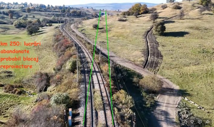 Calea ferată Brașov – Sighișoara: Abia prin 2030 vom putea circula pe linia reabilitată. Călătoria va scădea sub o oră – Asociația Pro Infrastructură