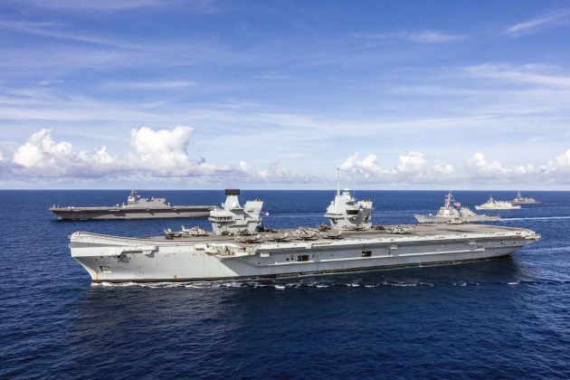 Un portavion britanic este pus sub comanda directă a NATO