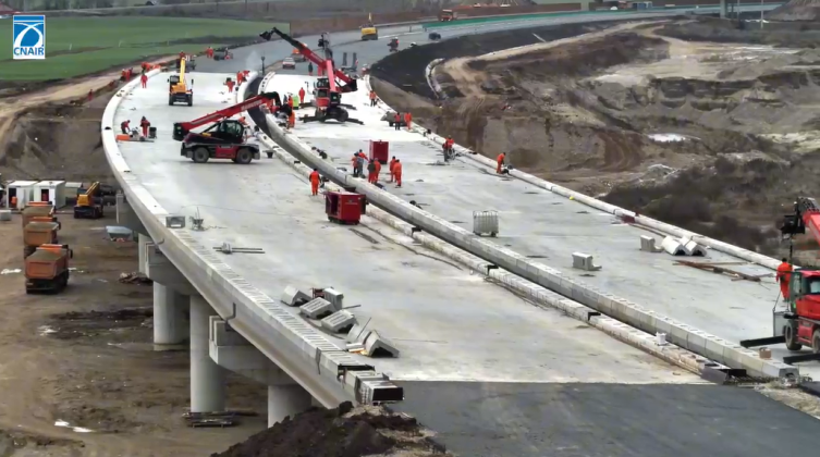 VIDEO Autostrada A7 Focșani – Bacău: Progresul pe lotul 2 a ajuns la 90%. Ar putea fi deschis parțial în 2025, până la Adjud
