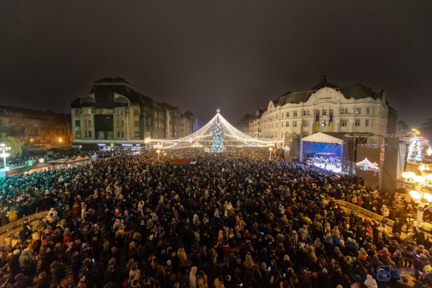 Târgul de Crăciun din Timişoara a atras peste 1,7 milioane de vizitatori
