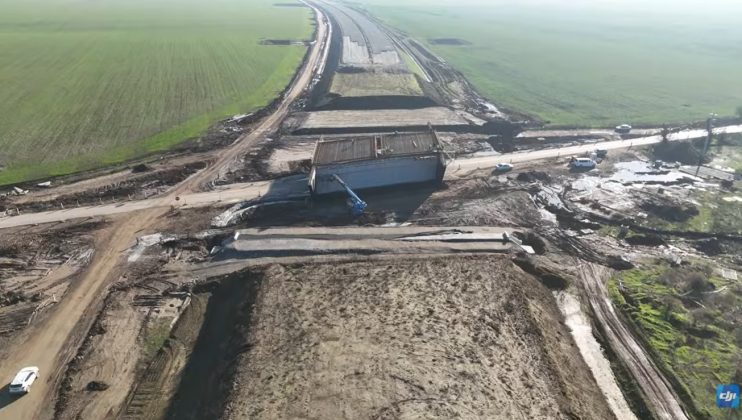 VIDEO Autostrada Bucureștiului A0, mai face un pas: Au început lucrările la descărcarea cu DN3
