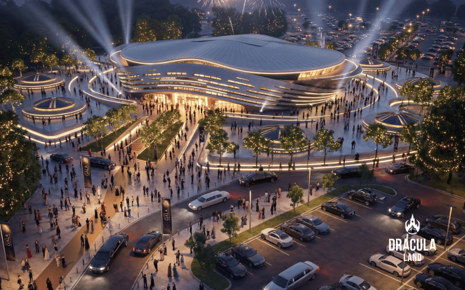 Presa britanică despre proiectul gigantic DraculaLand de lângă București: “Cea mai mare atracție cu vampiri din lume, Disneyland-ul Transilvaniei, spre care poți zbura cu doar 15 lire”