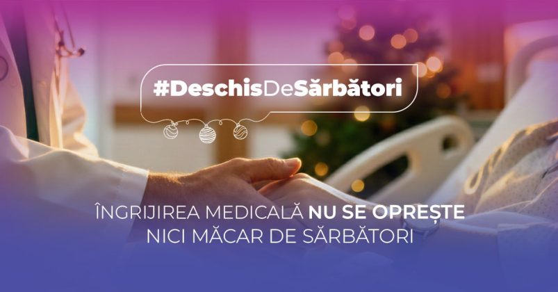 Sănătatea nu intră în vacanță: în spitalul de recuperare din Orașul Medical, îngrijirea medicală continuă și de sărbători