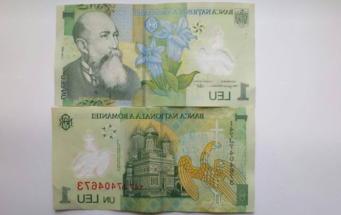 Leul s-a depreciat, marţi, în raport cu euro şi dolarul american