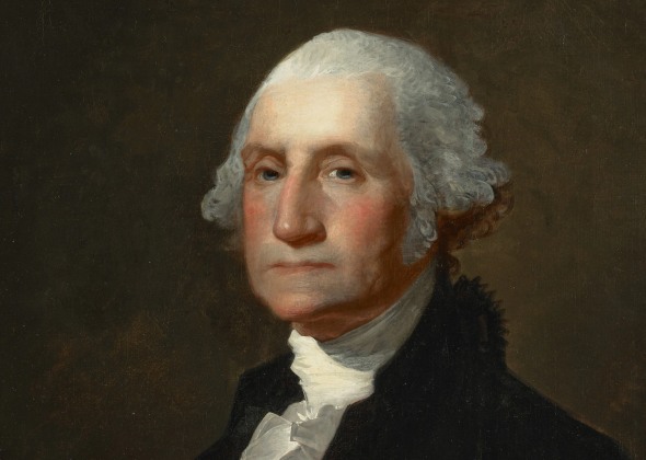 Un portret al primului președinte american George Washington, care a inspirat designul bancnotei de 1 dolar, a fost vândut la licitație