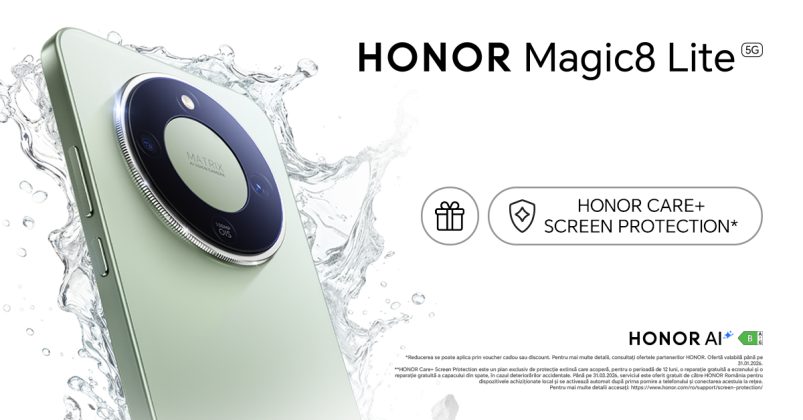 Honor lansează seria de telefoane Magic8 pe piața din România