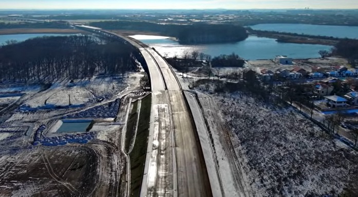 VIDEO Autostrada Bucureștiului A0: Cele două „mistere” de pe șantierul lui Umbrărescu elucidate în ultima filmare