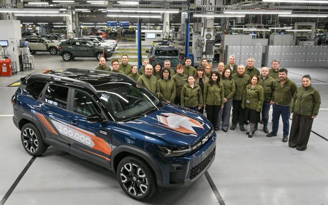 Uzina de la Mioveni a produs vehiculul Dacia Bigster cu numărul 100.000
