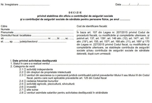 CASS şi CAS datorate şi neplătite de oamenii cu venituri extrasalariale obţinute în 2024: ANAF le trimite decizie de impunere din oficiu. Cât vor plăti, calcule exacte – procedură oficializată