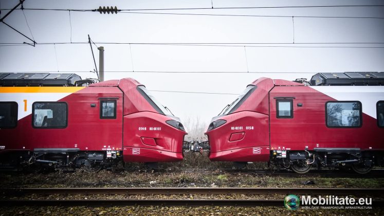 Primele trenuri noi de la Alstom pentru Interregional Călători au ajuns în București