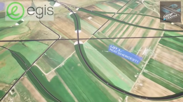 VIDEO Autostrada Craiova – Filiași: Cum va arăta lotul 1, de 10 kilometri