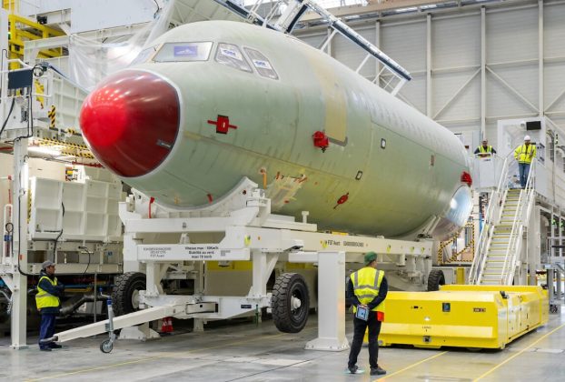Airbus raportează profit în creștere, dar întârzierile în livrarea motoarelor Pratt & Whitney afectează producția de avioane comerciale