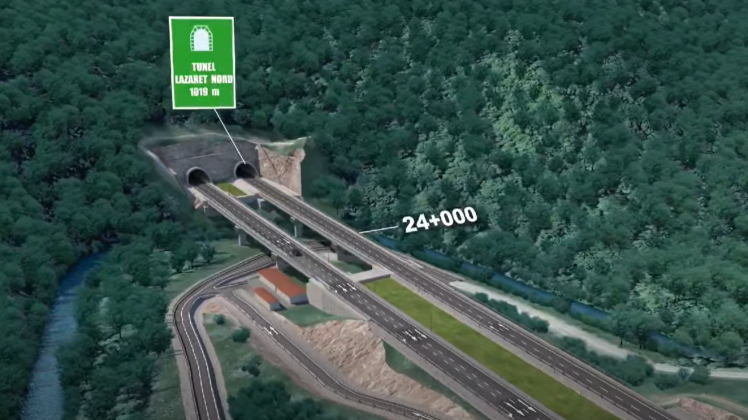 VIDEO Autostrada Sibiu – Pitești: Cum va arăta unul dintre cele mai spectaculoase tronsoane montane, cu kilometri de tuneluri și viaducte