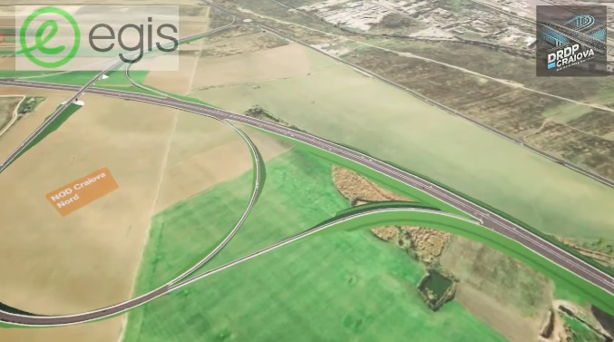 VIDEO Autostrada Craiova – Filiași: Cum va arăta lotul 2, lung de peste 14 kilometri
