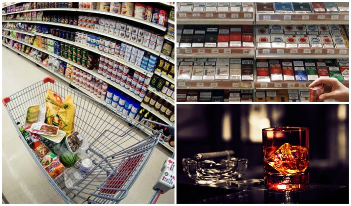 Vânzările de produse alimentare, băuturi şi tutun au scăzut anul trecut cu 2,7% faţă de 2024 (date INS)