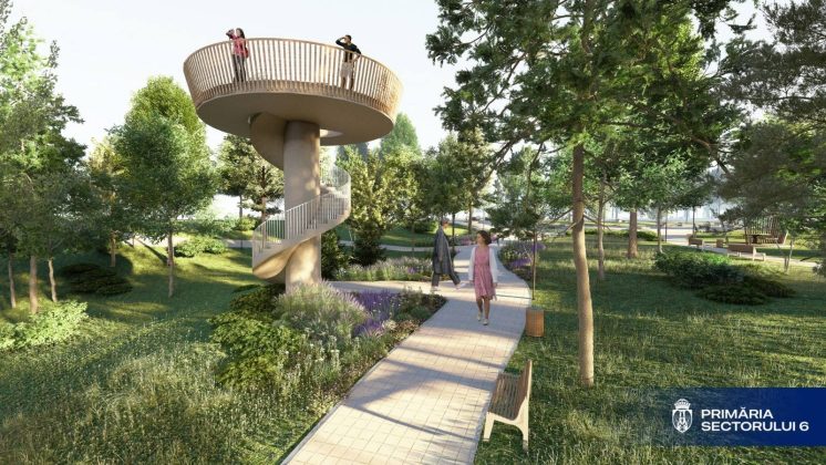 FOTO Parcul Grozăvești: A fost lansată licitația pentru lucrări pe trei hectare