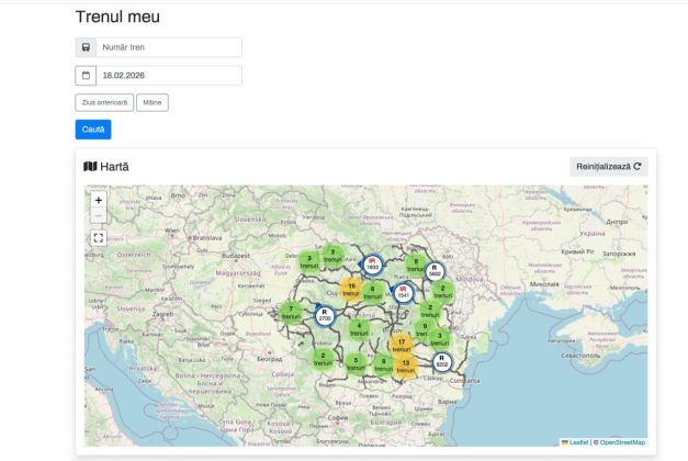 Trenuri înzăpezite: Cum vezi în timp real unde se află, chiar de pe mobil