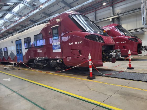 Trenurile Alstom 8 și 9 fabricate pentru România au fost predate luni CFR Călători FOTO