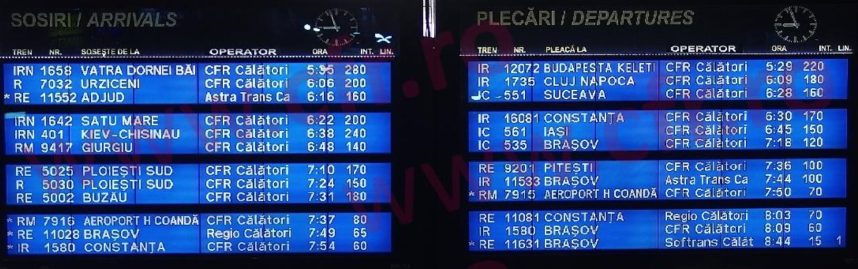 CFR Călători – 20 de trenuri anulate, din cauza zăpezii, Nu circulă nimic între București și Ploiești