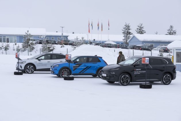 Aumovio a prezentat „sistemele de frânare ale viitorului” între zăpezile din nordul Europei
