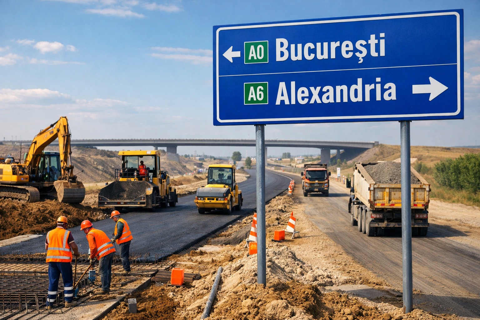 Autostrada Sudului A6: A fost emis acordul de mediu pe tronsonul București - Alexandria - Economica.net