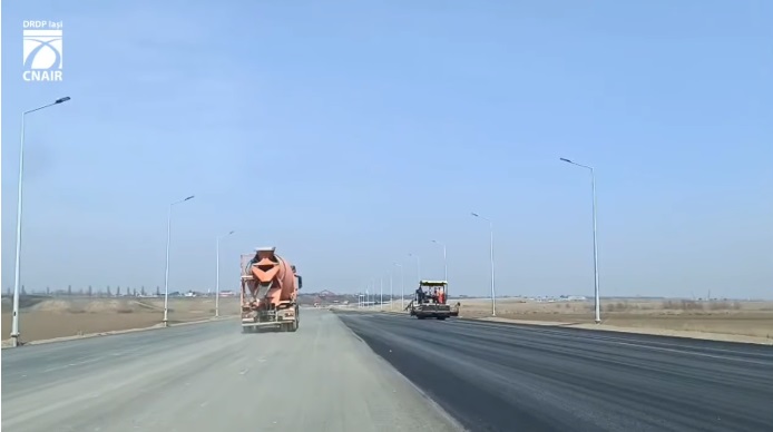 VIDEO Autostrada A7 Focșani – Bacău: Umbrărescu a mobilizat 600 de lucrători pe lotul 3, ajuns la peste 70%