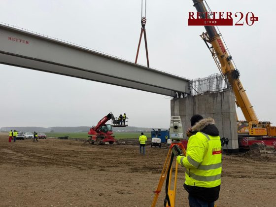 FOTO Super-grinda de aproape 50 de metri, fabricată în România. Autostrada unde ar putea fi folosit noul model