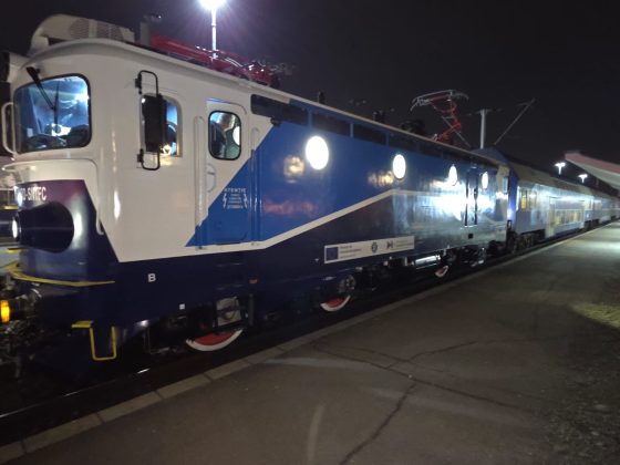 A șaptea locomotivă electrică modernizată la Brașov prin PNRR intră în probe
