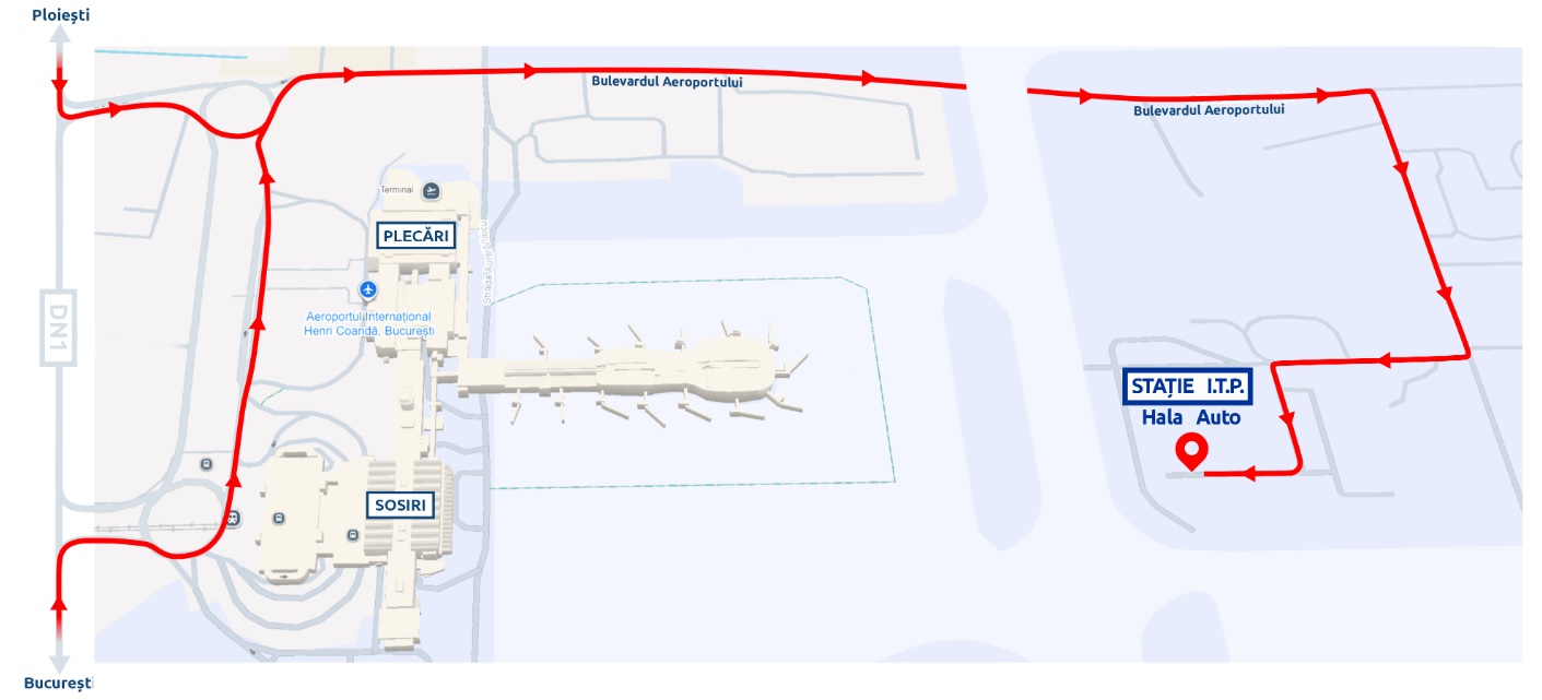 statie itp aeroport otopeni
