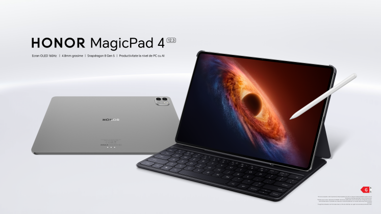 Honor lansează în România MagicPad 4, cea mai subțire tabletă din lume, cu performanță de PC